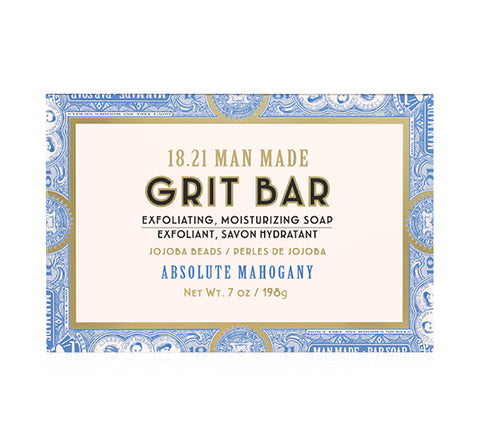 1821 GRIT BAR SOAP 7OZ         ABSOLUTE MAHOGANY Default Title