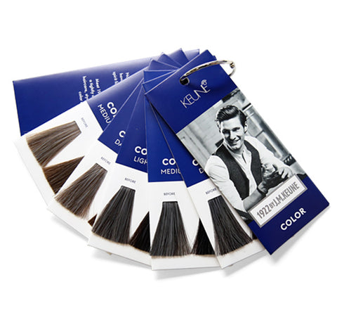 KEUNE 1922 LAUNCH COLOR SWATCH CARD Default Title