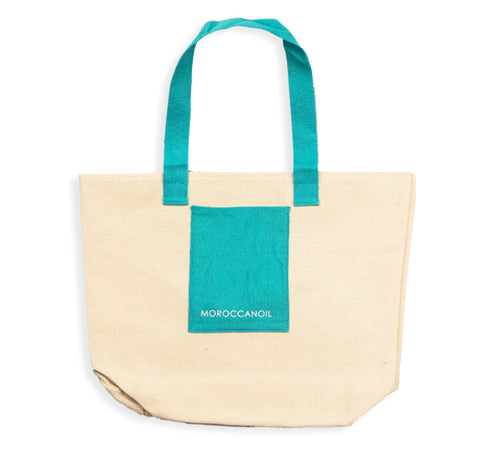 MOROCCANOIL COTTON BEACH BAG   (D) Default Title