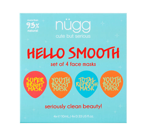 NUGG HELLO SMOOTH GIFT BOX     4 TOTAL MASKS (D) Default Title