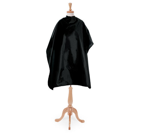 BURMAX SHAMPOO CAPE-BLACK      VELCRO NECK Default Title