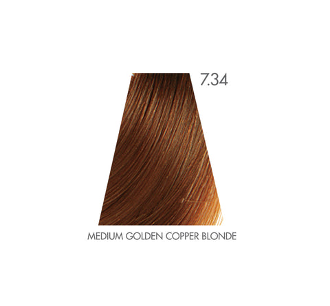 KEUNE SO PURE 7.34 MEDIUM      GOLDEN COPPER BLONDE Default Title