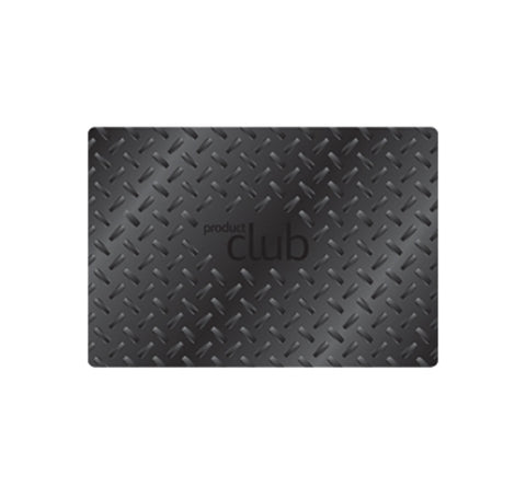 PRODUCT CLUB STATION MAT       (11X16) BLACK Default Title